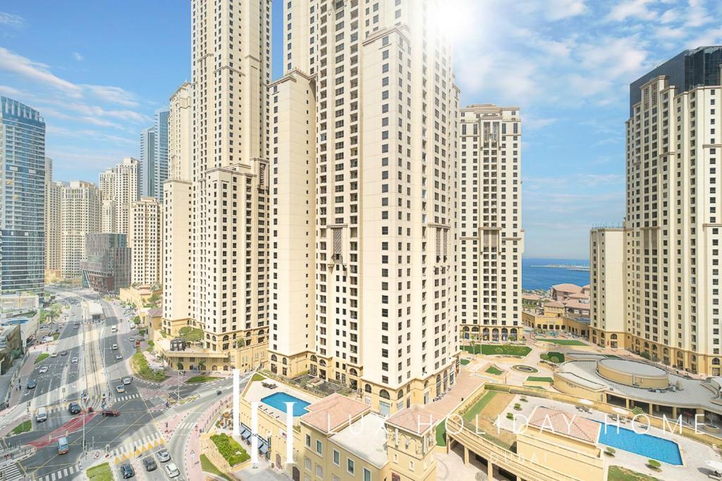 Lux Contemporary Suite With Full Marina View 6 Dubai Exterior foto