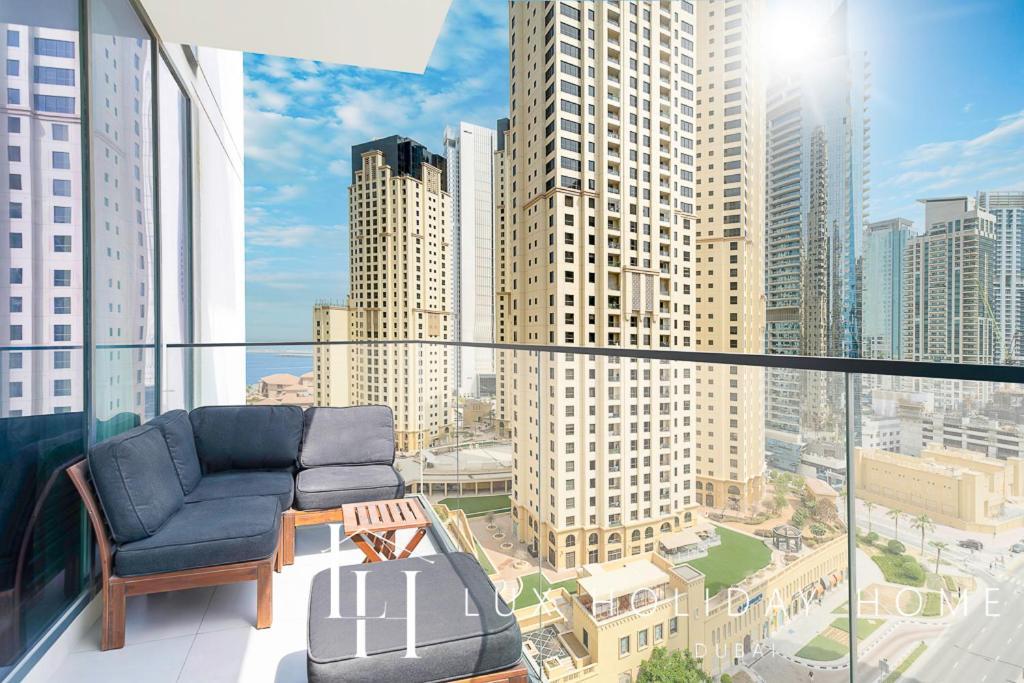 Lux Contemporary Suite With Full Marina View 6 Dubai Exterior foto