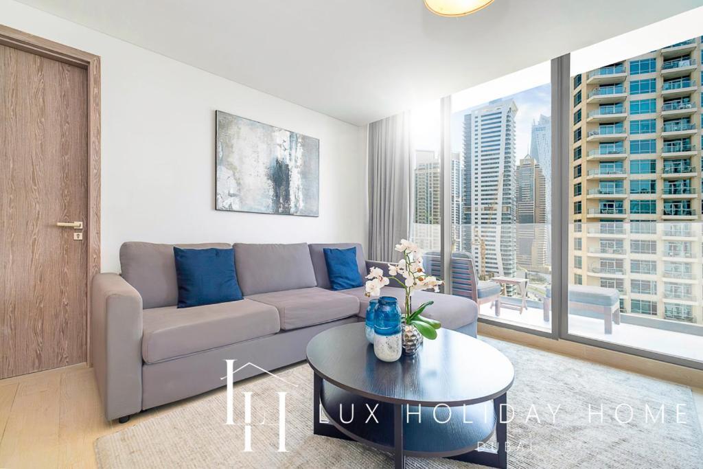 Lux Contemporary Suite With Full Marina View 6 Dubai Exterior foto