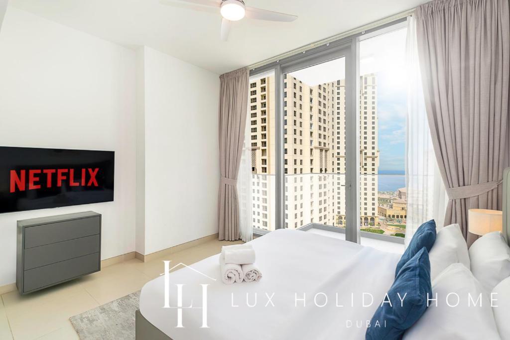 Lux Contemporary Suite With Full Marina View 6 Dubai Exterior foto