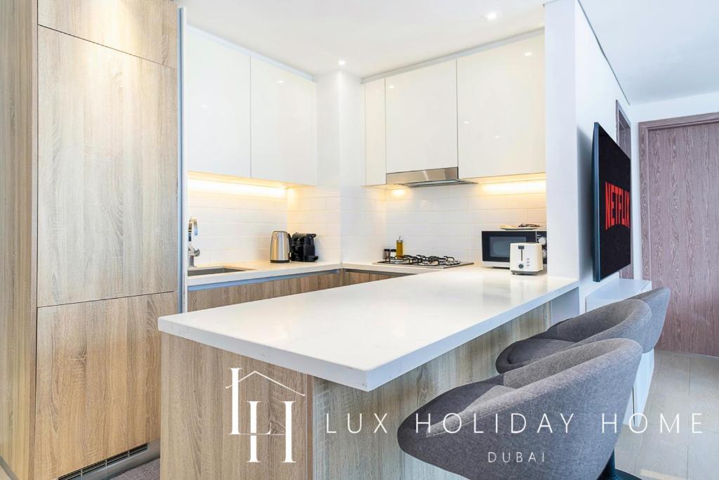 Lux Contemporary Suite With Full Marina View 6 Dubai Exterior foto