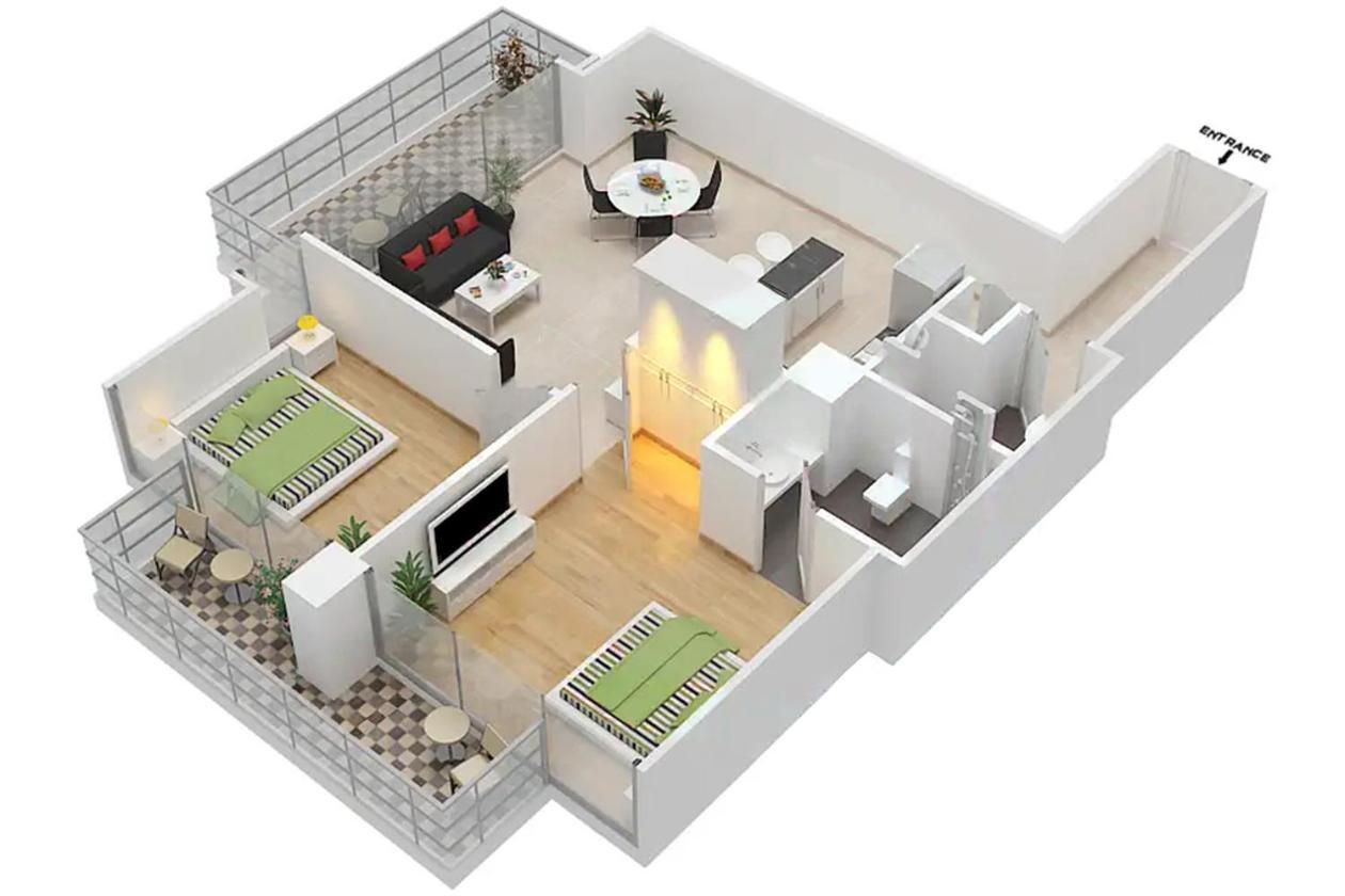 Lux Contemporary Suite With Full Marina View 6 Dubai Exterior foto